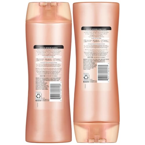 Suave Shampoo and Conditioner Set, Bonding Infusion, Restorative Treatment for Dry, Damaged Hair, 12.6 Oz Ea
